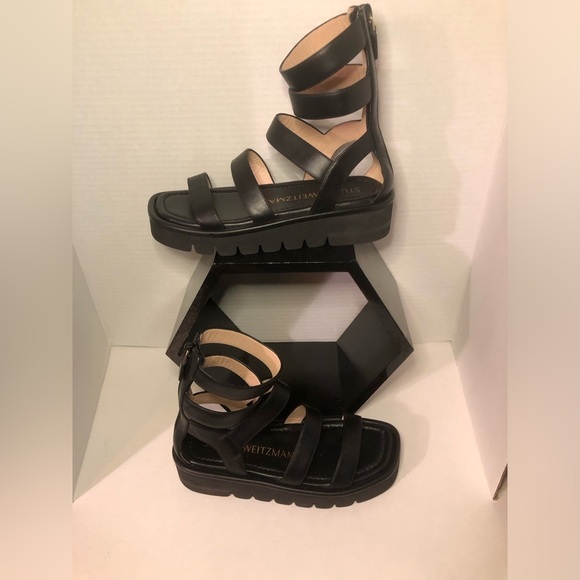 Stuart Weitzman Gala Lift Sandal - Picture 4 of 16